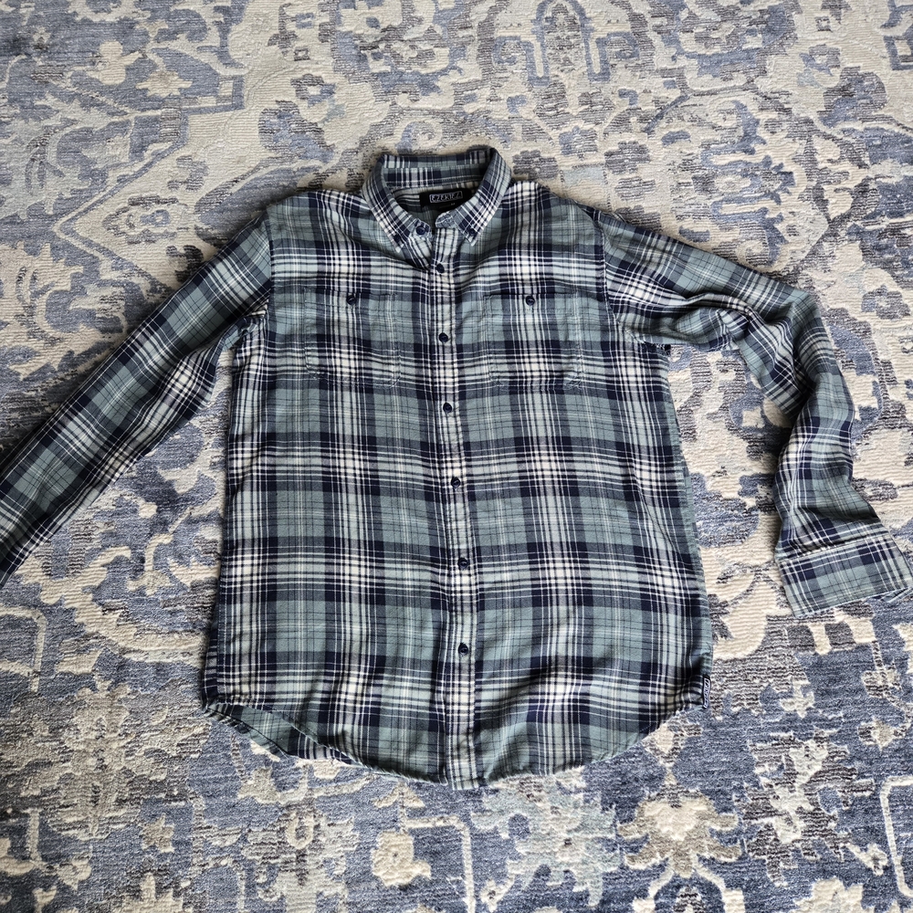 M Ezekiel Plaid Button Up
